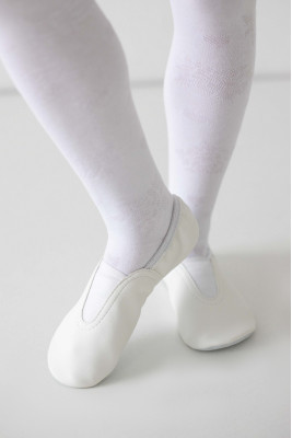 Дитячі чешки білі на резинці